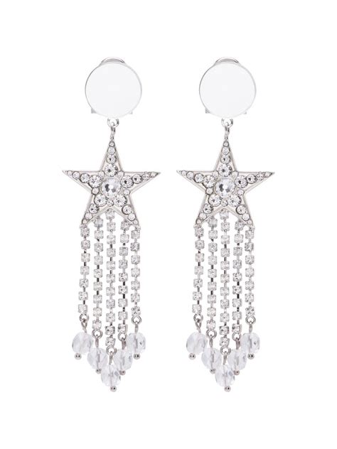 miu miu star earrings